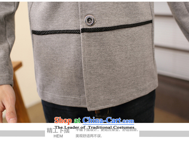 During the spring and autumn men sweater cardigan jacket young students Korean Solid Color collar leisure Chinese tunic gray 175 (black) picture pre-sale, prices, brand platters! The elections are supplied in the national character of distribution, so action, buy now enjoy more preferential! As soon as possible.