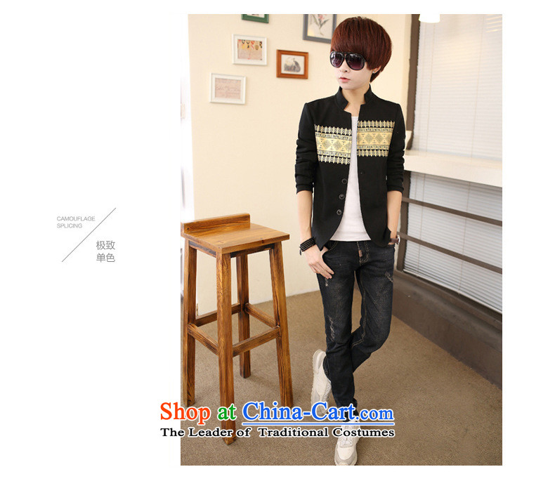 During the spring and autumn collar small suits the new Korean male adolescents Sau San Leisure Suit Jacket coat male gray 170 Chinese tunic picture, prices, brand platters! The elections are supplied in the national character of distribution, so action, buy now enjoy more preferential! As soon as possible.