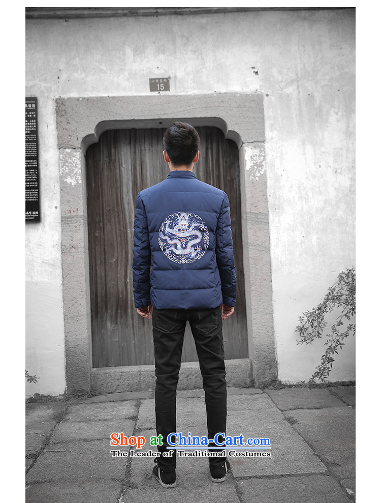 Dan Jie Shi Tang dynasty China Wind Jacket coat coat embroidered navy blue M picture, prices, brand platters! The elections are supplied in the national character of distribution, so action, buy now enjoy more preferential! As soon as possible.