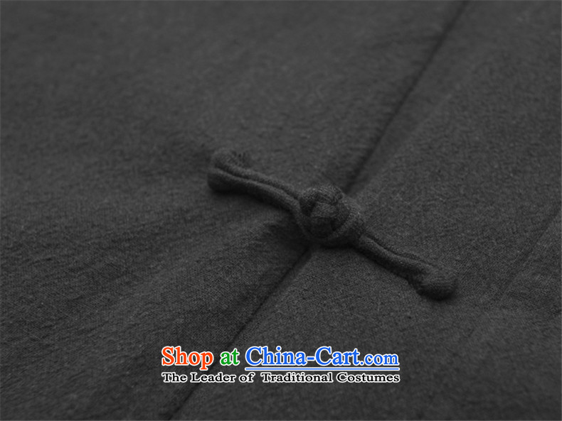 Phaedo Grid Tang FZOG/ load tray clip cotton linen stereo comfortable China wind solid color loose Long-sleeve Cardigan black S picture, prices, brand platters! The elections are supplied in the national character of distribution, so action, buy now enjoy more preferential! As soon as possible.