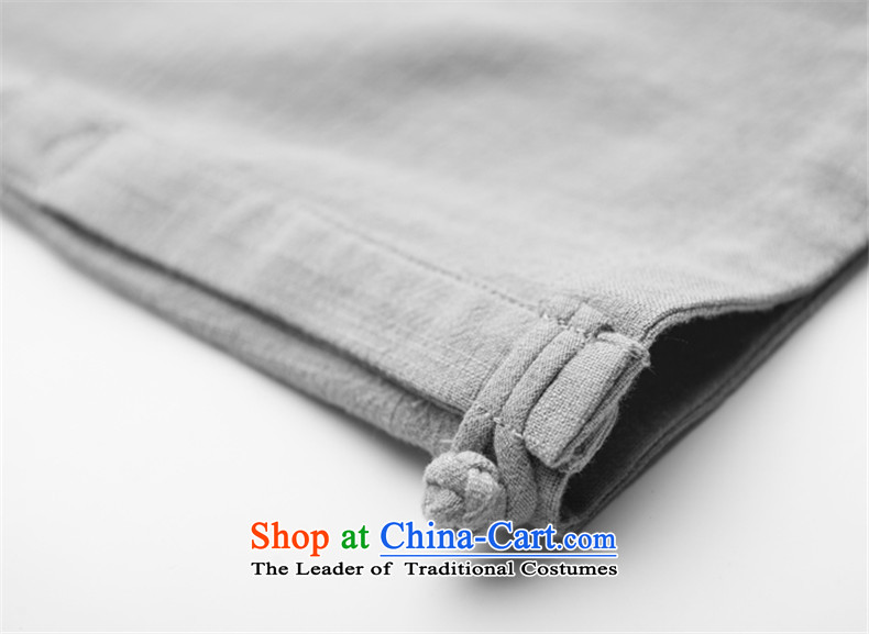 Phaedo of FZOG/ national costumes pure color loose men Cardigan China wind collar young man long-sleeved gray S pictures Tang dynasty, prices, brand platters! The elections are supplied in the national character of distribution, so action, buy now enjoy more preferential! As soon as possible.