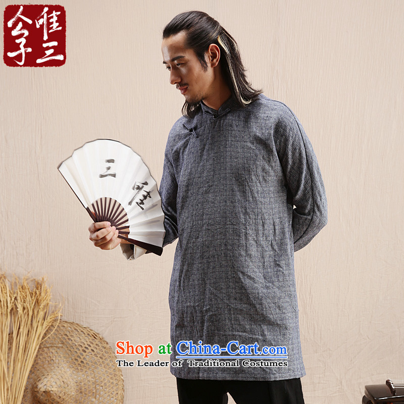 Cd 3 model non-tapping China wind linen men Hon Ma Chinese jacket leisure Tang dynasty ethnic Han-yi Chau New Black Wind 165/84A(S), CD 3 , , , shopping on the Internet