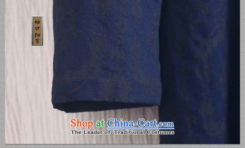 Cd 3 Model Luk Siu Fung China wind leisure Tang Dynasty Chinese male windbreaker denim jacket Han-National Autumn and winter new pictures, price 175/92A(L) blue, brand platters! The elections are supplied in the national character of distribution, so action, buy now enjoy more preferential! As soon as possible.