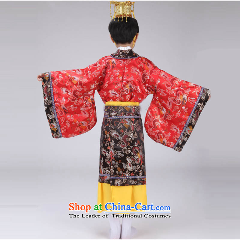 The Syrian children Han-time catching boy costume Will Tang Long Tang Dynasty Prince Edward King costumes and theatrical performances with yellow 150CM photo, prices, brand platters! The elections are supplied in the national character of distribution, so action, buy now enjoy more preferential! As soon as possible.