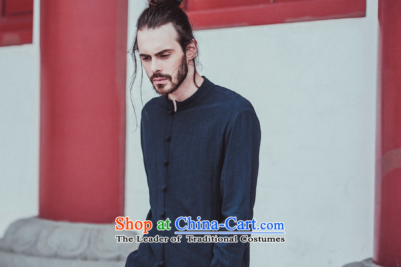 Phaedo of autumn FZOG/ new stylish urban men China wind-free ironing Mock-neck pure color long-sleeved men and Tang dynasty white L picture, prices, brand platters! The elections are supplied in the national character of distribution, so action, buy now enjoy more preferential! As soon as possible.