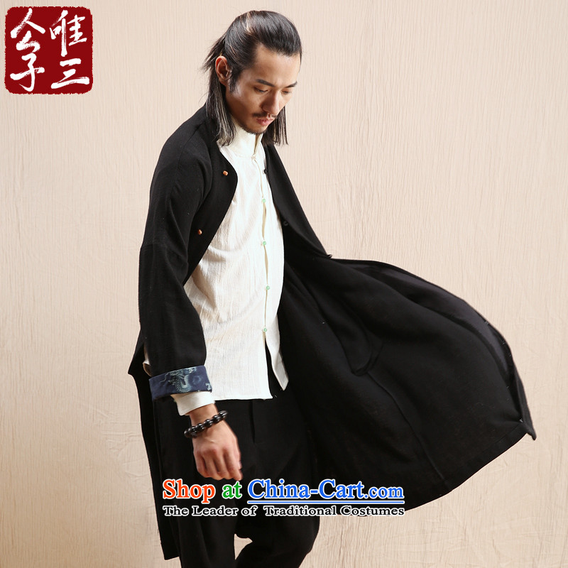 Cd 3 model radio Airwolf China wind linen male Han-Ma Chinese Tang Dynasty Recreation windbreaker national jacket Han-Cheong Wa 180/96A(XL), AKIKURA CD 3 , , , shopping on the Internet