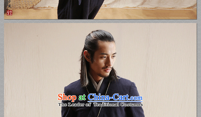 Cd 3 model of Liang Han-China wind linen male Han Chinese jacket leisure Tang Ma load ethnic Han-yi autumn wind black 170/88A(M) picture, prices, brand platters! The elections are supplied in the national character of distribution, so action, buy now enjoy more preferential! As soon as possible.