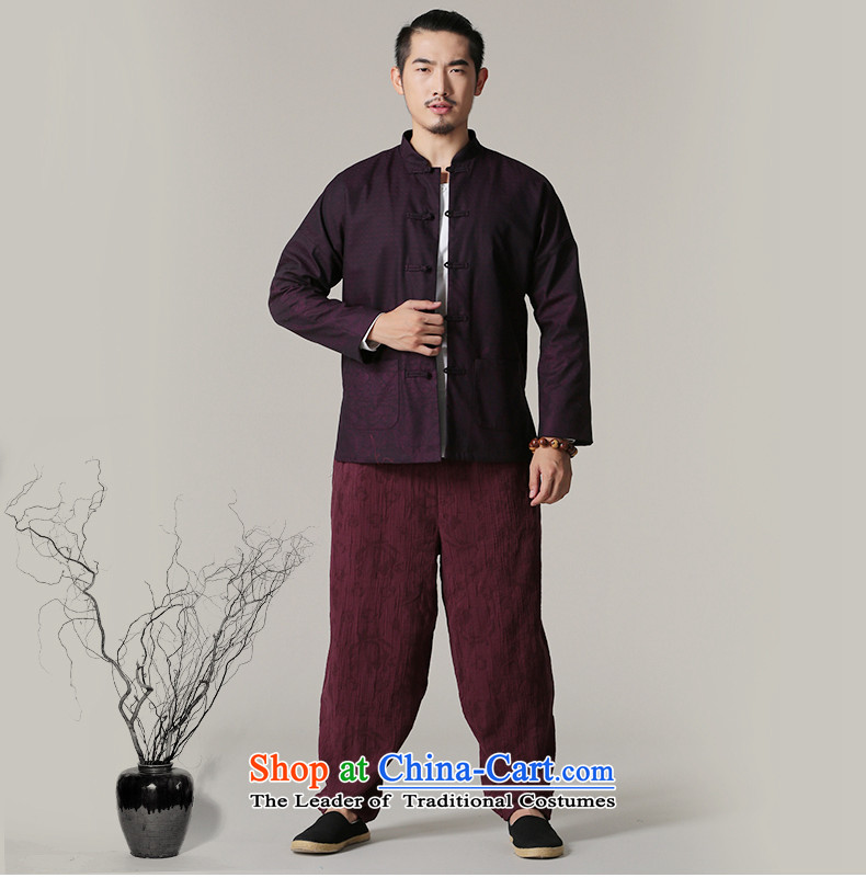 Phaedo of China FZOG/ autumn wind New Men's Jackets pure cotton in older men with Father Tang dynasty hands-free ironing dark blue S picture, prices, brand platters! The elections are supplied in the national character of distribution, so action, buy now enjoy more preferential! As soon as possible.