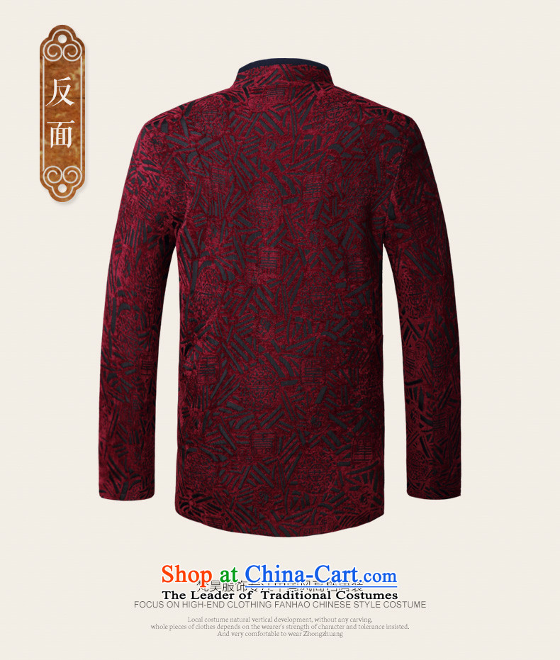 Van Gogh's new autumn and winter men Tang jackets Chinese collar disc large tie of older persons in the Garment W1370 3XL red picture, prices, brand platters! The elections are supplied in the national character of distribution, so action, buy now enjoy more preferential! As soon as possible.