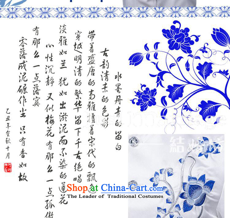 Wedding dresses men's dress wedding photography dress China wind moderator dress male Chinese tunic will Men Arena porcelain Chinese White small mackerel, 170 pictures, prices, brand platters! The elections are supplied in the national character of distribution, so action, buy now enjoy more preferential! As soon as possible.