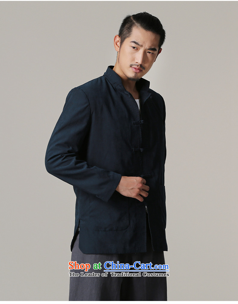 Phaedo of FZOG/ autumn and winter clothing in national elderly men inside China wind solid color minimalist long-sleeved jacket Tang dark blue XL Photo, prices, brand platters! The elections are supplied in the national character of distribution, so action, buy now enjoy more preferential! As soon as possible.