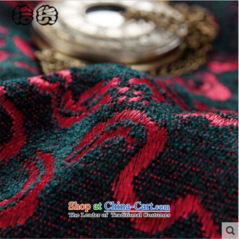 The 2015 autumn pick the new national wind of older persons in the Tang dynasty men's father birthday hi banquet with Chinese dress and grandfather classic black 170, Volume (shihuo pickup) , , , shopping on the Internet