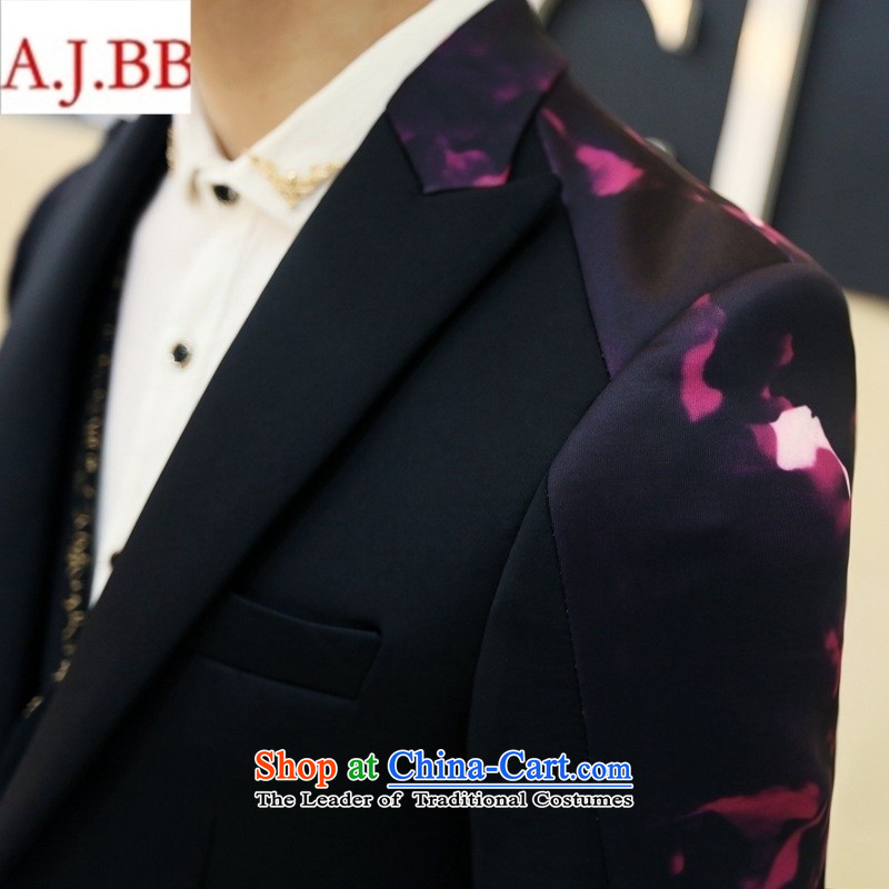 September *2015 autumn and winter clothes shops won version stamp men suit Sau San bridegroom suit who suits A407 XZ30 with black EUR48,A.J.BB,,, shopping on the Internet