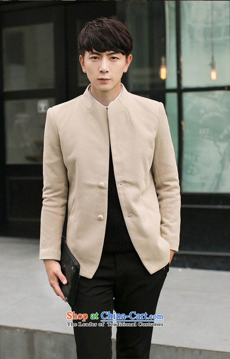 Mrs Rafael Hui Carter, 2015 autumn and winter new stylish China wind leisure. Long stand collar single row detained men jacket Chinese tunic men in khaki jacket XL Photo, prices, brand platters! The elections are supplied in the national character of distribution, so action, buy now enjoy more preferential! As soon as possible.