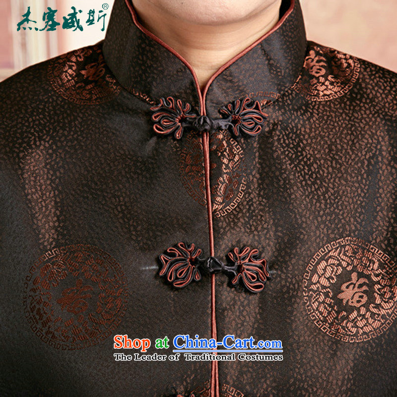 Jie in Wisconsin, older women and men in Tang Dynasty, couples with the autumn and winter female Tang Dynasty made wedding jacket cotton coat 2509-3) 2XL, women thick Jie in Wisconsin, , , , shopping on the Internet