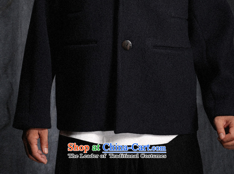 Custom (sui- Woo Tong to animal/China wind personality wool? Tang jackets men fall new blue pre-sale prices, pictures, S brand platters! The elections are supplied in the national character of distribution, so action, buy now enjoy more preferential! As soon as possible.