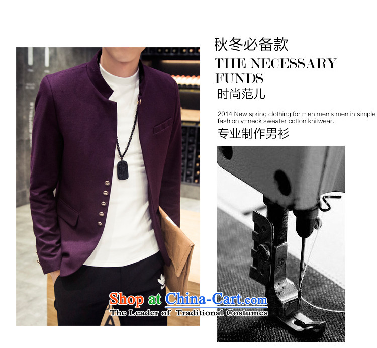 Eslite men Korean small Sau San jacket X21 wine red XXL picture, prices, brand platters! The elections are supplied in the national character of distribution, so action, buy now enjoy more preferential! As soon as possible.