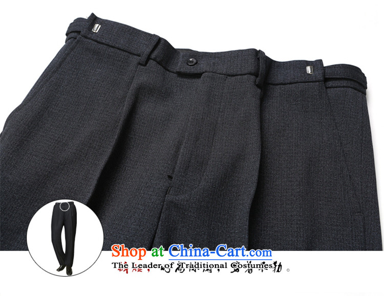 The new ocean handsome men Chinese tunic trousers national costumes and Tang dynasty China wind Spring and Autumn Chinese gray trousers XXL picture, prices, brand platters! The elections are supplied in the national character of distribution, so action, buy now enjoy more preferential! As soon as possible.