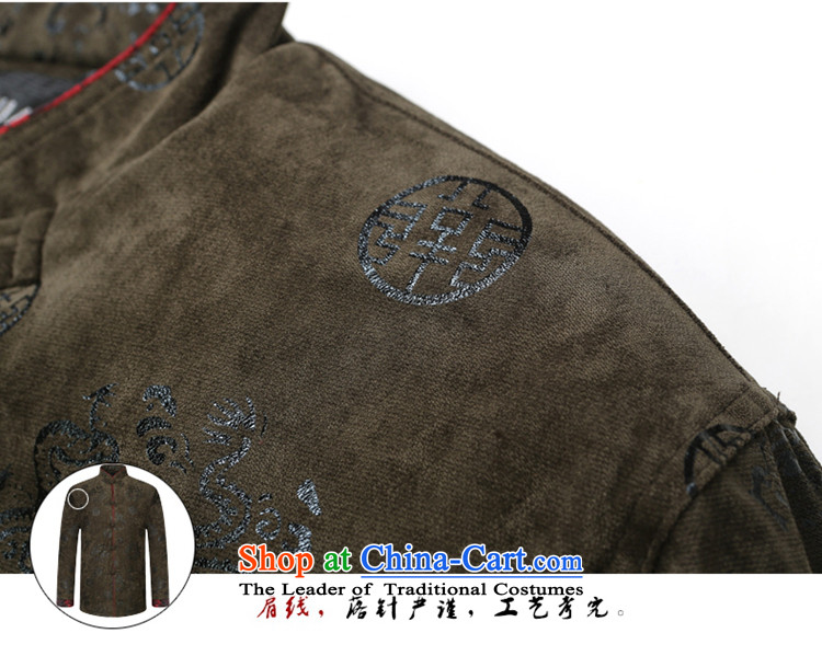 Shuai ocean men Tang dynasty cotton jacket for winter male Chinese robe China wind in older men suede leather pickled national costumes color pictures, price, 180 brand platters! The elections are supplied in the national character of distribution, so action, buy now enjoy more preferential! As soon as possible.