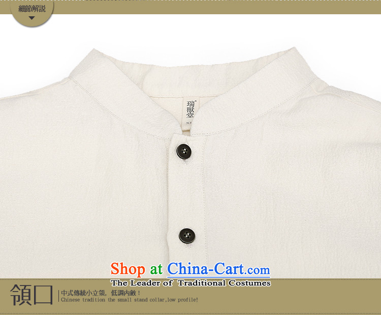 (Rui beast tong] cloud LC/China wind Tang casual collar short T new summer, beige spot L pictures, prices, brand platters! The elections are supplied in the national character of distribution, so action, buy now enjoy more preferential! As soon as possible.