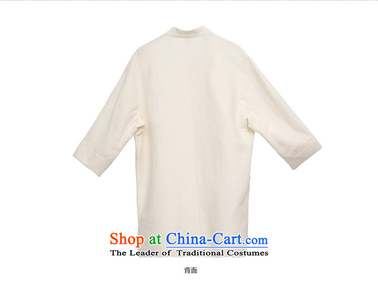 (Rui beast tong health practice concept/China wind Chinese-sleeved cotton linen meteorite tattoo Tang dynasty shirt, beige spot S picture, prices, brand platters! The elections are supplied in the national character of distribution, so action, buy now enjoy more preferential! As soon as possible.