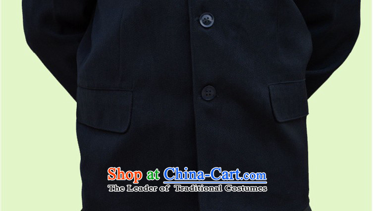 The autumn and winter new national costumes men Tang Dynasty Chinese tunic characteristics apparel national costume JSL025YZ blue black L picture, prices, brand platters! The elections are supplied in the national character of distribution, so action, buy now enjoy more preferential! As soon as possible.