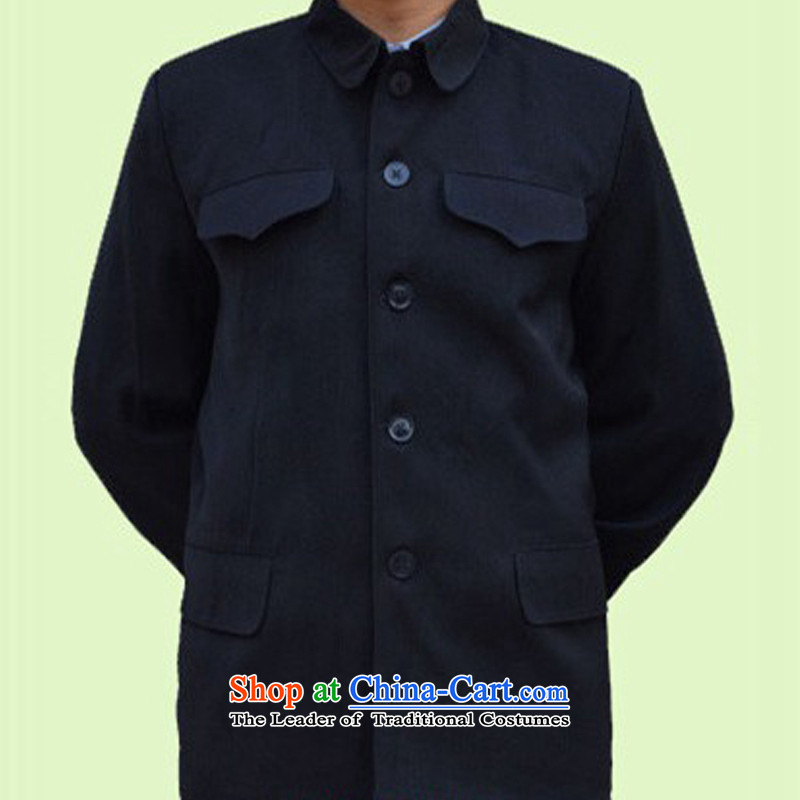 The autumn and winter new national costumes men Tang Dynasty Chinese tunic characteristics apparel national costume JSL025YZ blue black L picture, prices, brand platters! The elections are supplied in the national character of distribution, so action, buy now enjoy more preferential! As soon as possible.