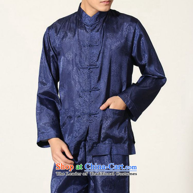 The autumn and winter new national costumes men Tang Dynasty Chinese tunic characteristics of Tang Dynasty outfits clothing kit JSL016YZ White XXL picture, prices, brand platters! The elections are supplied in the national character of distribution, so action, buy now enjoy more preferential! As soon as possible.