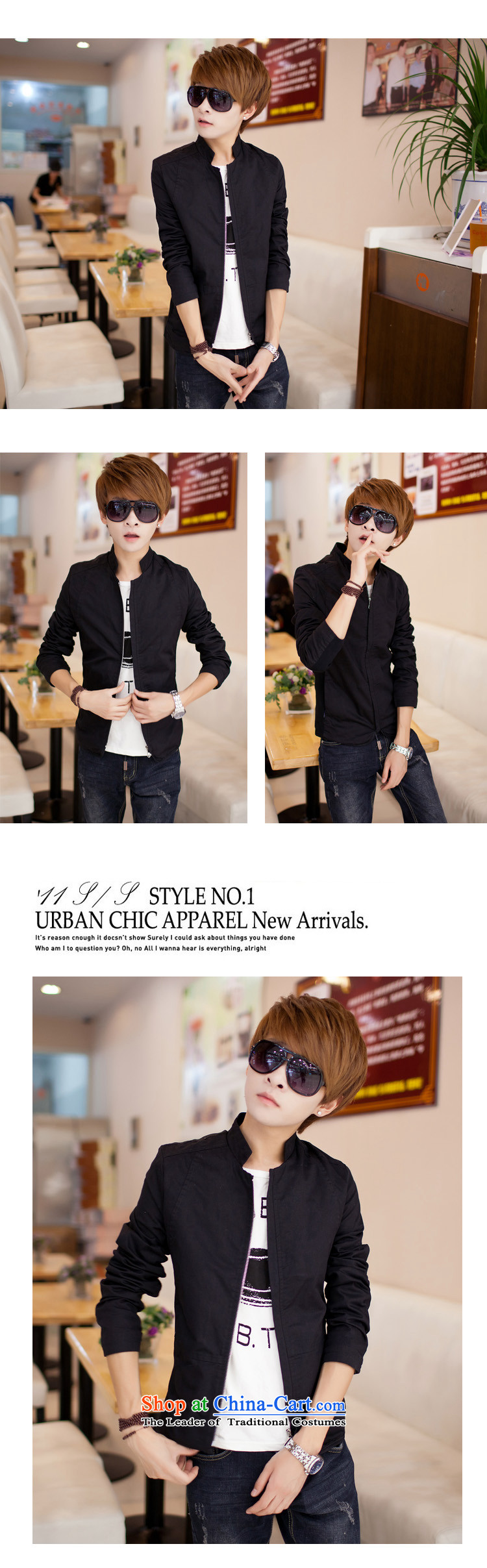 The autumn and winter new national costumes men Tang Dynasty Chinese tunic characteristics clothing jacket jacket thin JSL018YZ Sau San Black XL Photo, prices, brand platters! The elections are supplied in the national character of distribution, so action, buy now enjoy more preferential! As soon as possible.