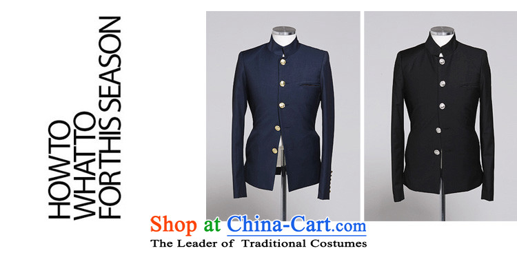 The autumn and winter new national costumes men Tang Dynasty Chinese tunic suit male Dress Casual characteristics JSL014YZ male black L picture, prices, brand platters! The elections are supplied in the national character of distribution, so action, buy now enjoy more preferential! As soon as possible.