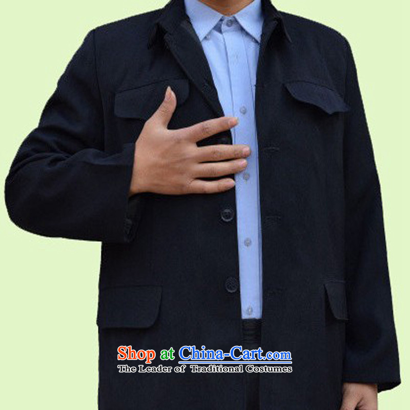 The autumn and winter new national costumes men Tang Dynasty Chinese tunic characteristics apparel national costume JSL025YZ blue black XL Photo, prices, brand platters! The elections are supplied in the national character of distribution, so action, buy now enjoy more preferential! As soon as possible.