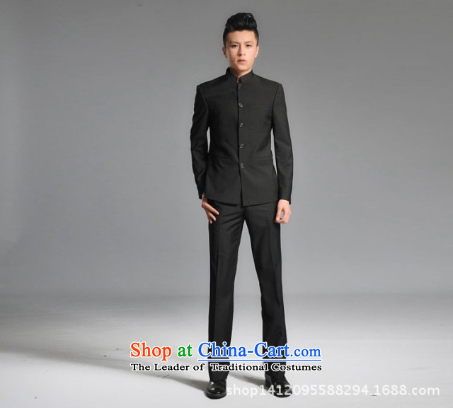 The autumn and winter new national costumes men Tang Dynasty Chinese tunic characteristics clothing collar Sau San JSL013YZ male black XXL( double thick photo), prices, brand platters! The elections are supplied in the national character of distribution, so action, buy now enjoy more preferential! As soon as possible.