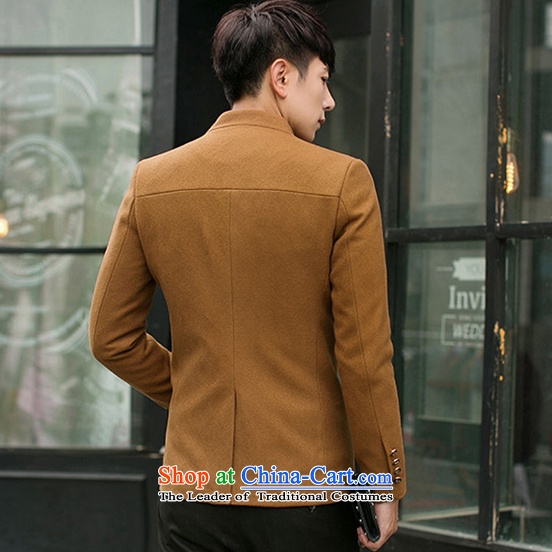 The first (ZUNSHOU extreme) 2015 autumn and winter, Tang Dynasty Chinese tunic male Korean Sau San collar jacket coat male 3306 khaki 2XL, extreme (ZUNSHOU) , , , shopping on the Internet