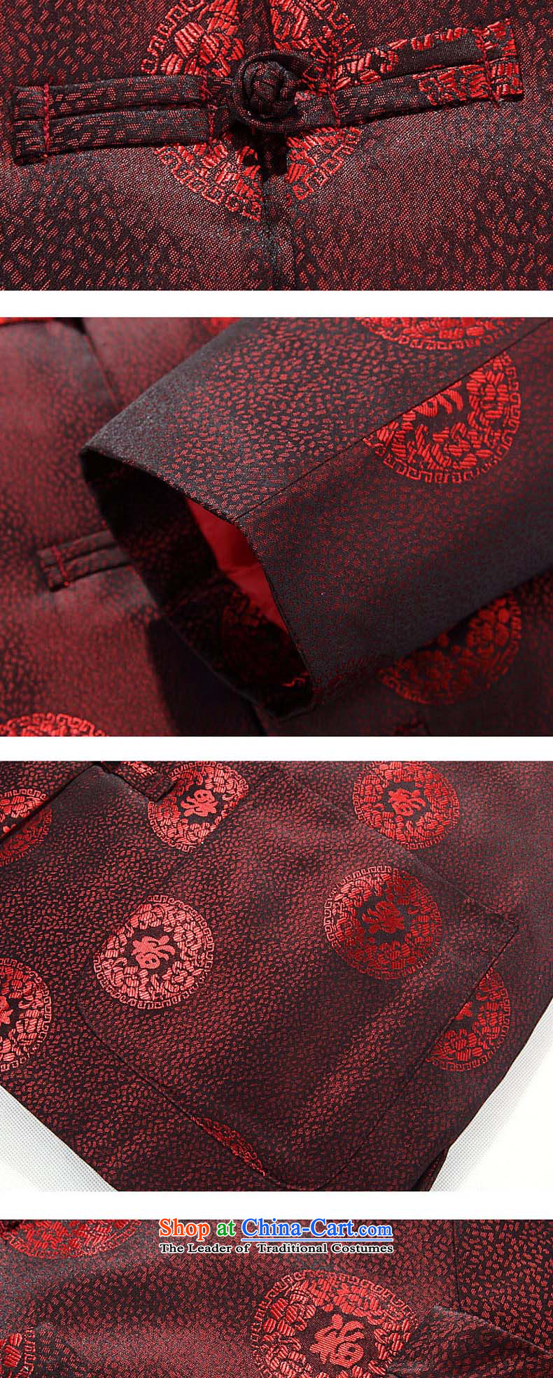 Thre line autumn and winter and the new elderly couples well clip cotton Tang China wind jacket, golden marriage between men and women's birthday of the Tang dynasty ãþòâ F88030 deep red women 170 women picture, prices, brand platters! The elections are supplied in the national character of distribution, so action, buy now enjoy more preferential! As soon as possible.