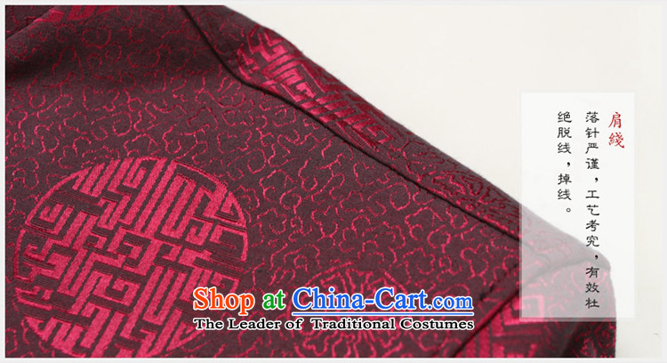 Winter clothing New Men Tang dynasty cotton waffle warm wind Chinese men's jackets in older robe wine red 180 pictures, prices, brand platters! The elections are supplied in the national character of distribution, so action, buy now enjoy more preferential! As soon as possible.