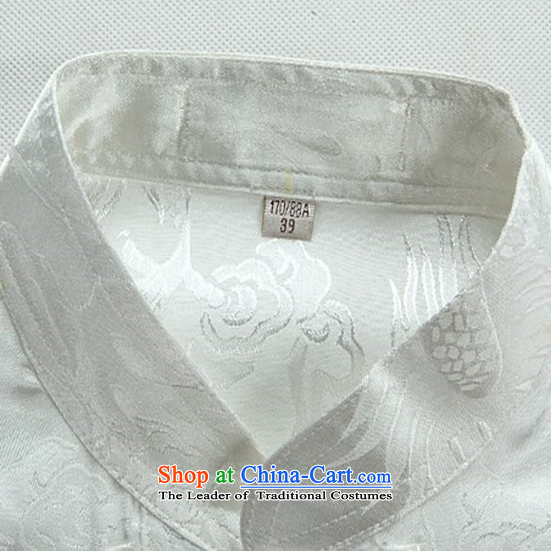 Hiv Rollet fall of Chinese long-sleeved men of autumn and winter in older men Tang blouses white kit M HIV ROLLET (AICAROLINA) , , , shopping on the Internet