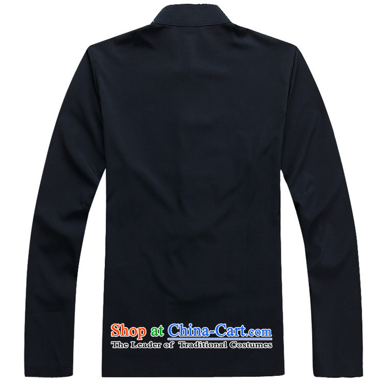 Airault and long-sleeved kit fall short in the new elderly men exercise clothing blue shirt S picture, prices, brand platters! The elections are supplied in the national character of distribution, so action, buy now enjoy more preferential! As soon as possible.