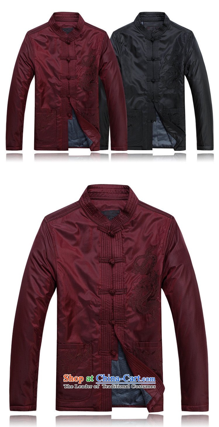 Top Luxury men Tang jacket thick coat fall/winter collections to intensify the older long-sleeved jacket Tang collar up red plus cotton jacket detained men father grandfather red cotton coat 170 pictures, prices, brand platters! The elections are supplied in the national character of distribution, so action, buy now enjoy more preferential! As soon as possible.