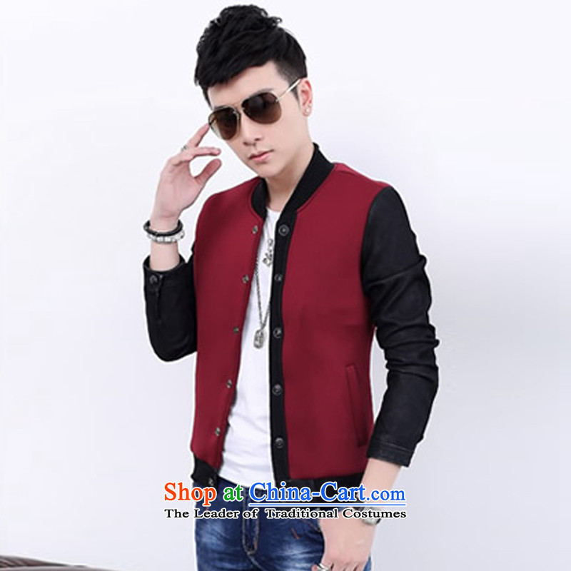 The first (ZUNSHOU extreme) Tang Dynasty Chinese tunic male autumn and winter coats of leisure J109 Red 2XL, extreme (ZUNSHOU) , , , shopping on the Internet