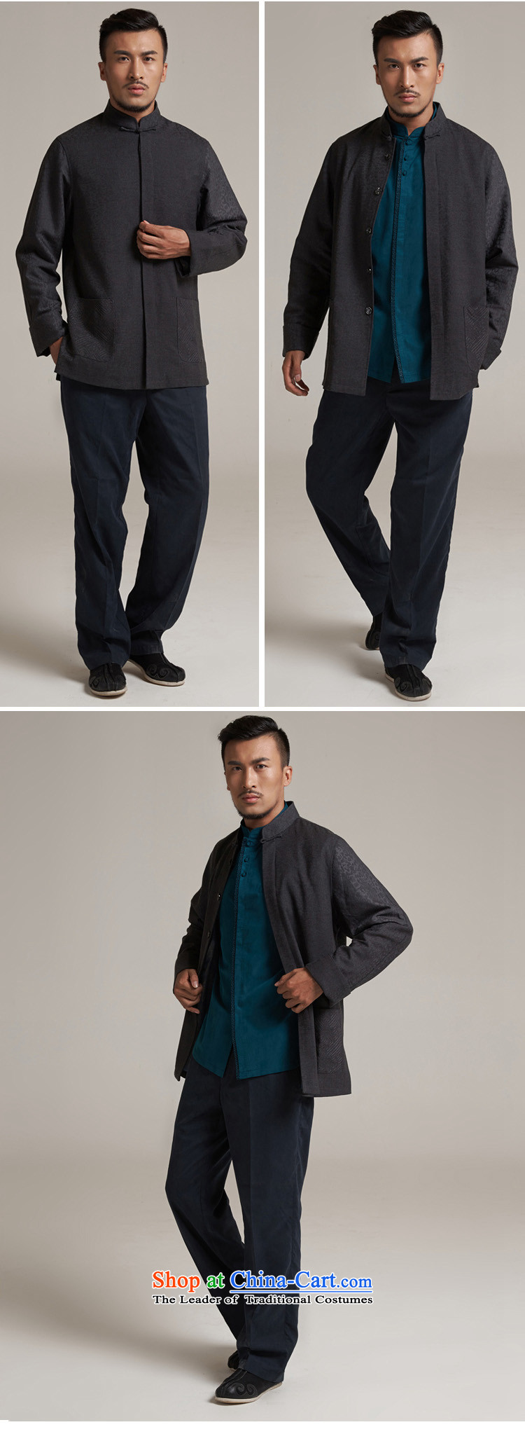 Fudo Jin-hui Tak 2015 autumn and winter new products men Tang dynasty China wind men's jackets older leisure jacket China wind aubergine M picture, prices, brand platters! The elections are supplied in the national character of distribution, so action, buy now enjoy more preferential! As soon as possible.
