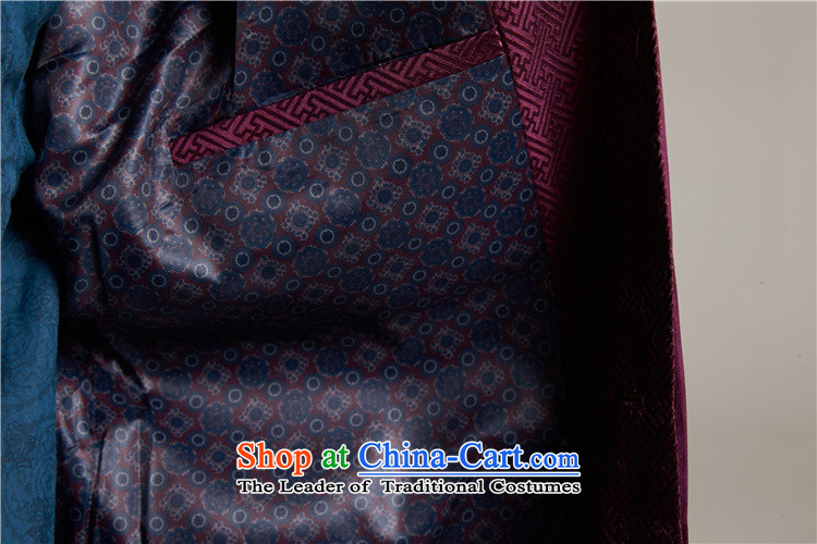 In the wind and the New China wind load Men's Jackets Tang dynasty 2015 autumn and winter long-sleeved father with shoulder middle-aged Chinese clothing aubergine 3XL embroidery picture, prices, brand platters! The elections are supplied in the national character of distribution, so action, buy now enjoy more preferential! As soon as possible.
