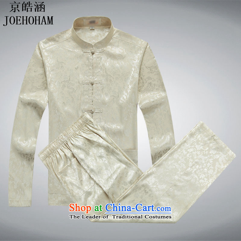Kyung-ho Tang dynasty and the Spring and Autumn period covered by replacing older ethnic costume costume services cotton linen short-sleeved T-shirt men gray pants , L, Kyung-ho (JOE HOHAM covering) , , , shopping on the Internet
