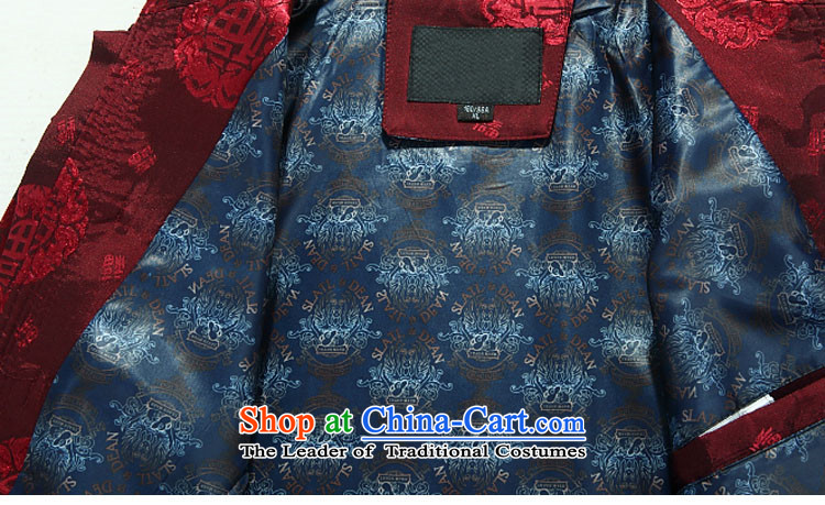 Hiv Rollet Fall/Winter Collections in Tang Dynasty older men of ethnic Tang Dynasty Recreation and deep blue shirt L/175 picture, prices, brand platters! The elections are supplied in the national character of distribution, so action, buy now enjoy more preferential! As soon as possible.