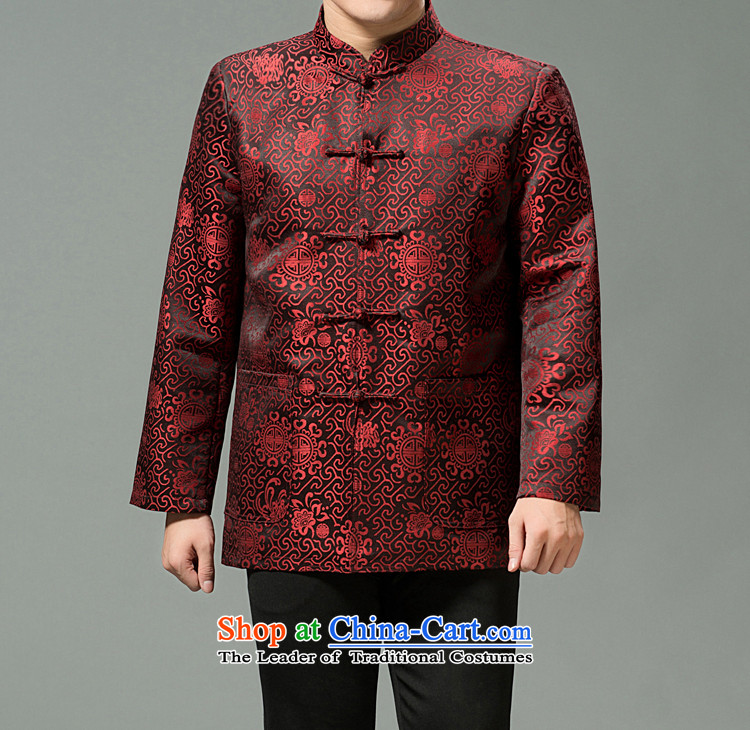 Mr Tang Dynasty poem federation men in the countrysides elderly men Tang jackets 2015 winter folder manually loaded disc cotton short clip Chinese Tang dynasty collar national costumes red 180 pictures, prices, brand platters! The elections are supplied in the national character of distribution, so action, buy now enjoy more preferential! As soon as possible.