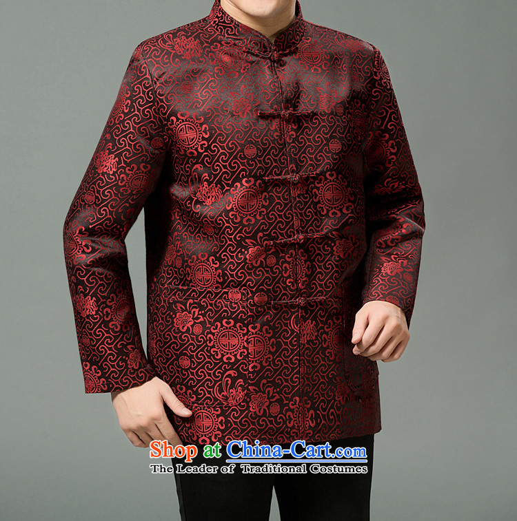 Mr Tang Dynasty poem federation men in the countrysides elderly men Tang jackets 2015 winter folder manually loaded disc cotton short clip Chinese Tang dynasty collar national costumes red 180 pictures, prices, brand platters! The elections are supplied in the national character of distribution, so action, buy now enjoy more preferential! As soon as possible.