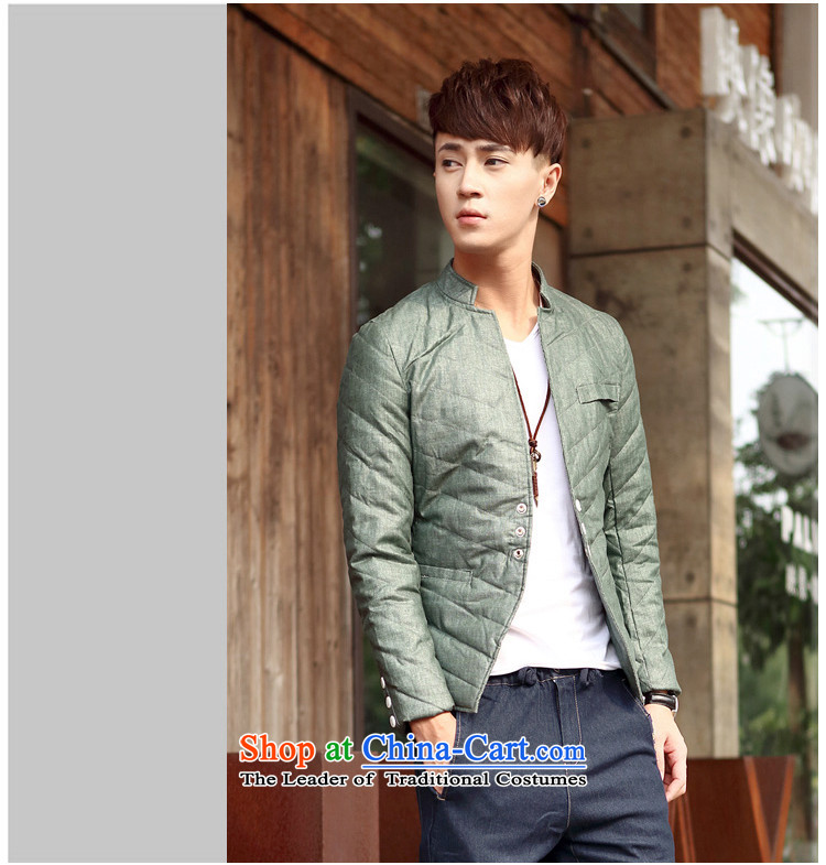 Gurun vani 2015 autumn and winter, Tang Dynasty Chinese tunic male Korean collar down casual Sau San jacket male 8066 Denim blue XL Photo, prices, brand platters! The elections are supplied in the national character of distribution, so action, buy now enjoy more preferential! As soon as possible.