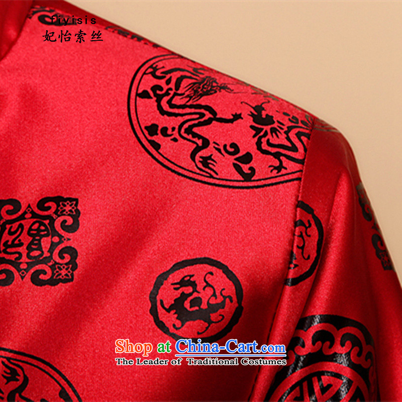Princess Selina Chow in Tang dynasty China wind couples in older couples Tang dynasty female cotton coat Fall/Winter Collections men Tang dynasty couples with elderly persons in the life jacket coat women red female 4XL, Princess Selina Chow (fiyisis) , ,