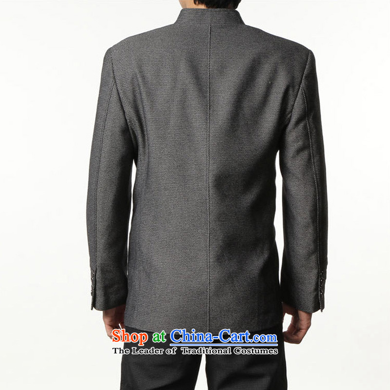 Move wing Prince Genuine Chinese tunic men's woolen suit a     in the medium to long term, Retro wool jacket jy- Chinese tunic - Gray /recommendations 135 - 145 catties of coal-wing prince shopping on the Internet has been pressed.