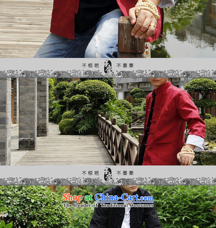 The qin designer original National Autumn, tie-dye Chinese Men's Shirt long-sleeved jacket detained disc Tang dynasty mq1003006 red XXL picture, prices, brand platters! The elections are supplied in the national character of distribution, so action, buy now enjoy more preferential! As soon as possible.