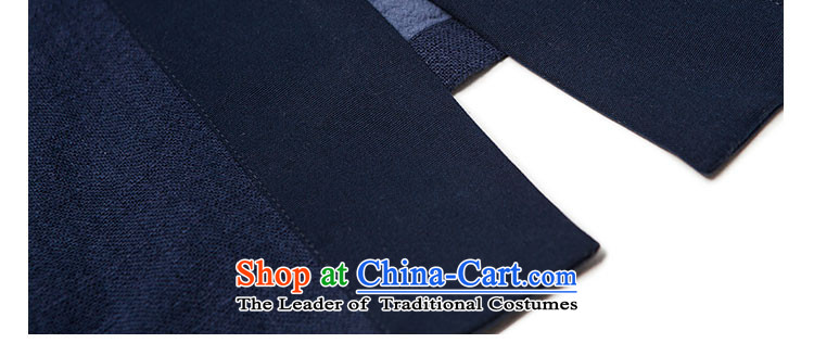 The qin designer original Tang dynasty China wind stereo disc detained comfortable cotton linen retro long-sleeved male national mqxs26008 Blue M picture, prices, brand platters! The elections are supplied in the national character of distribution, so action, buy now enjoy more preferential! As soon as possible.